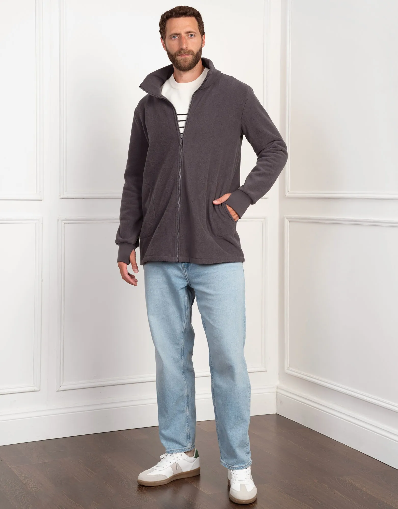 6-in-1 Men’s Waterproof Coat with Baby Pouch