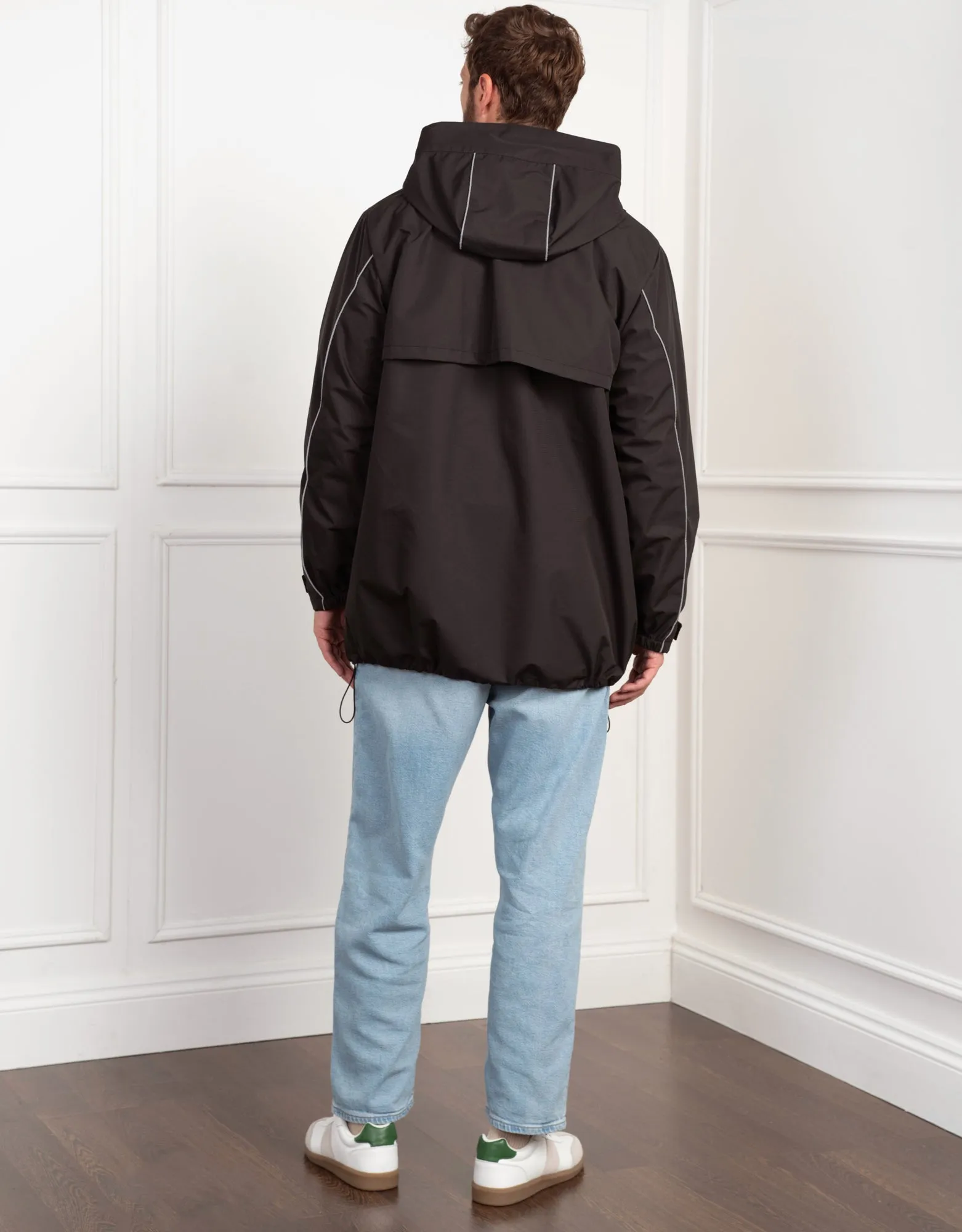 6-in-1 Men’s Waterproof Coat with Baby Pouch