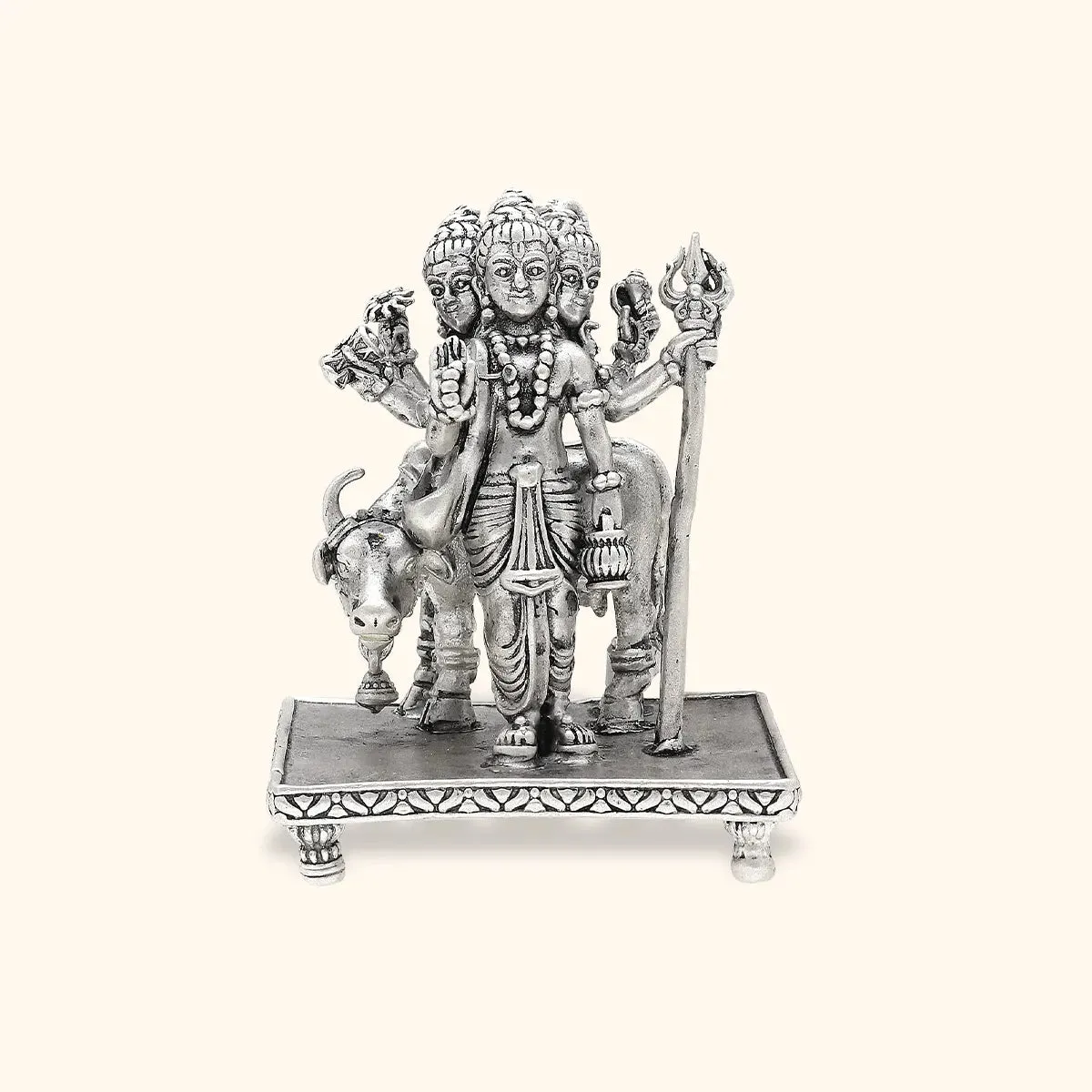 925 Antique Silver Datta Idol