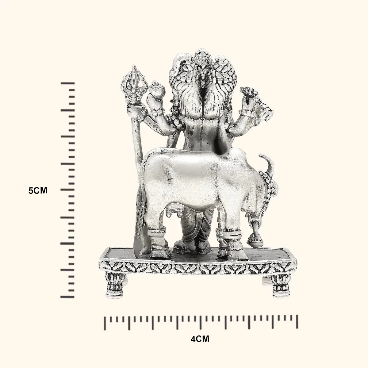 925 Antique Silver Datta Idol