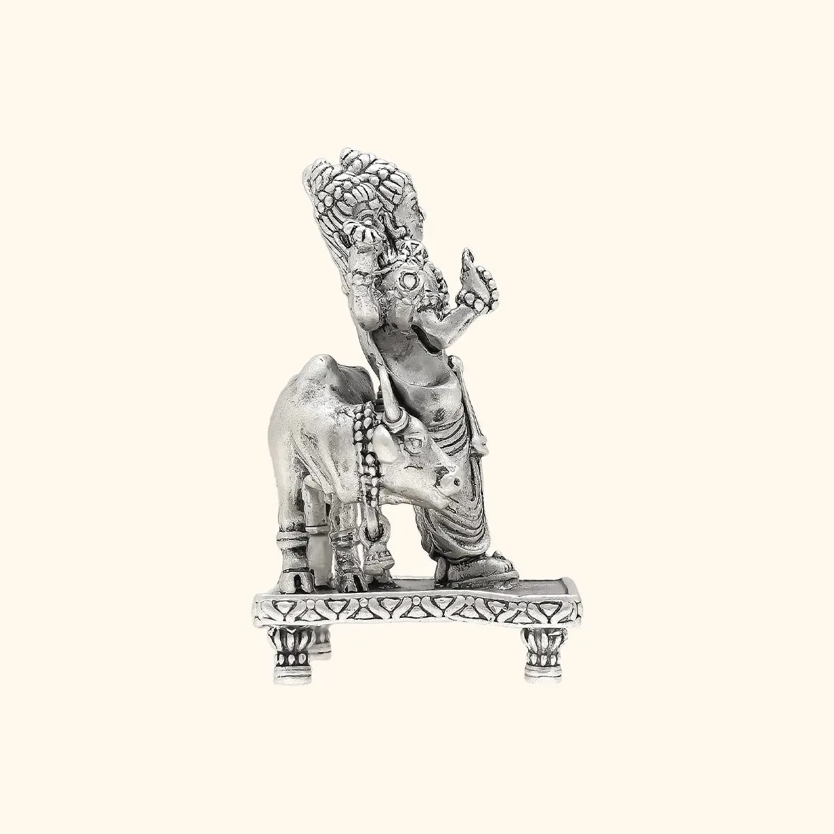 925 Antique Silver Datta Idol