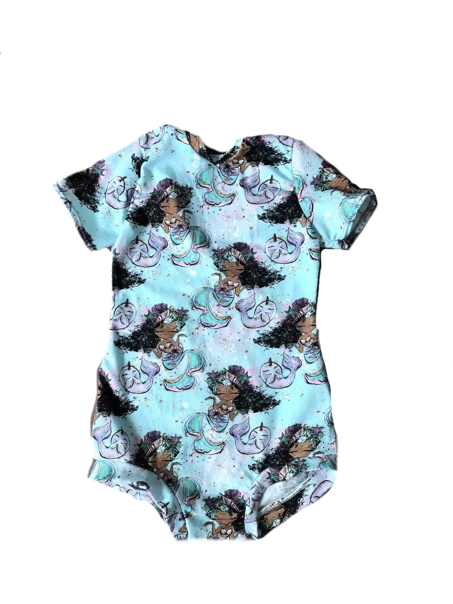 African American Mermaid Leotard