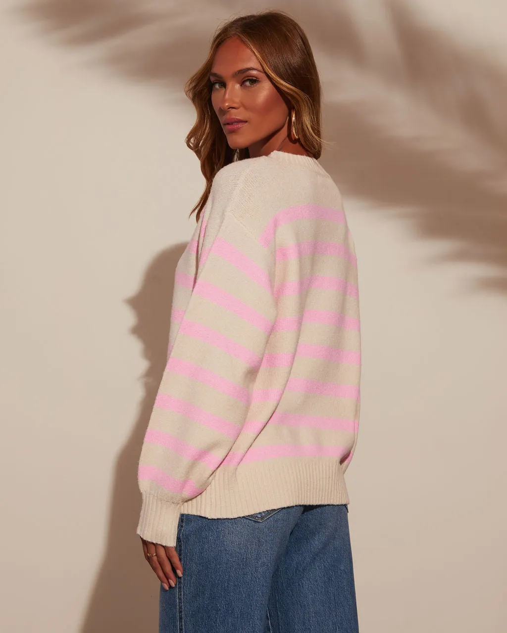Annalyn Oversized Striped Sweater