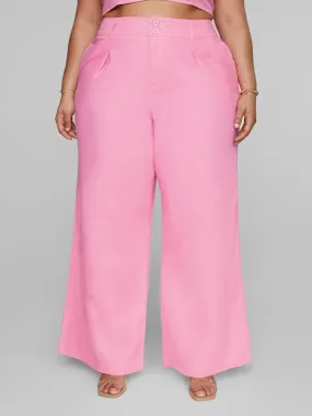 Ashlee Wide Leg Linen Pants - Gabi Fresh x FTF