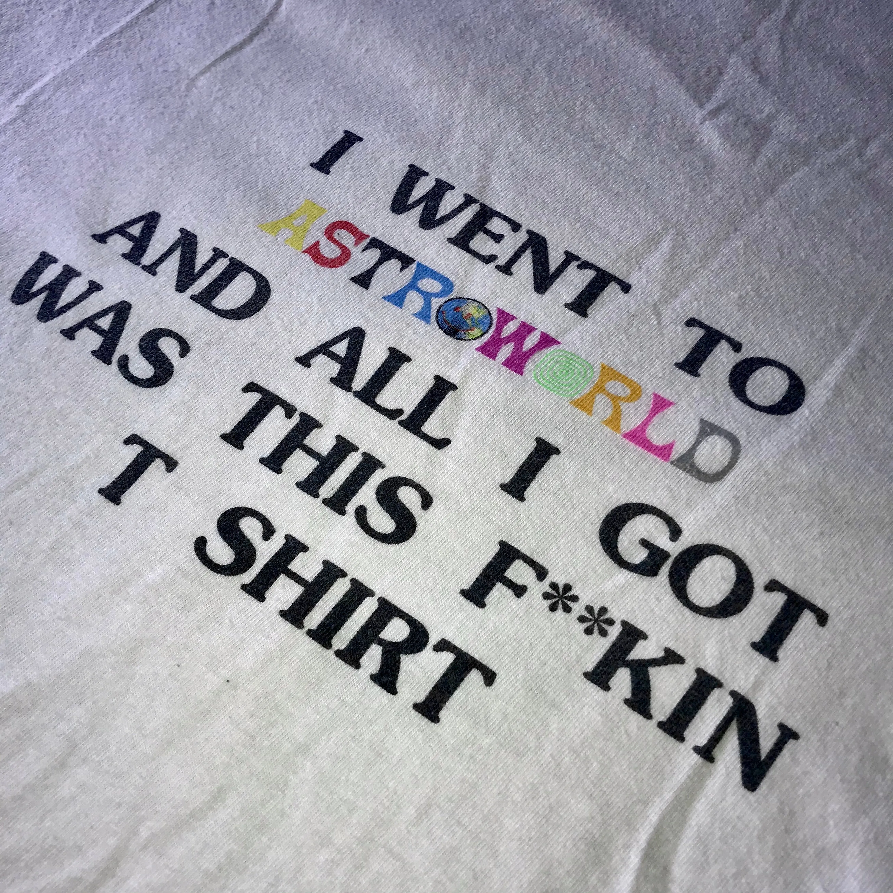 Astroworld 2018 ACL Exclusive "All I Got" Tee (White)