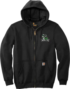 Atlanta Madhatters Carhartt Midweight Hooded Zip-Front Sweatshirt