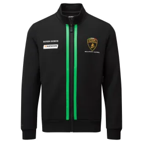 Automobili Lamborghini Squadra Corse Team Full Zip Sweatshirt - Black