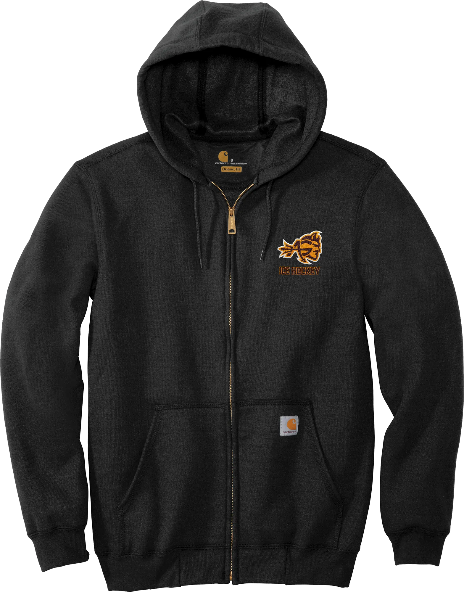 Avon Grove Carhartt Midweight Hooded Zip-Front Sweatshirt