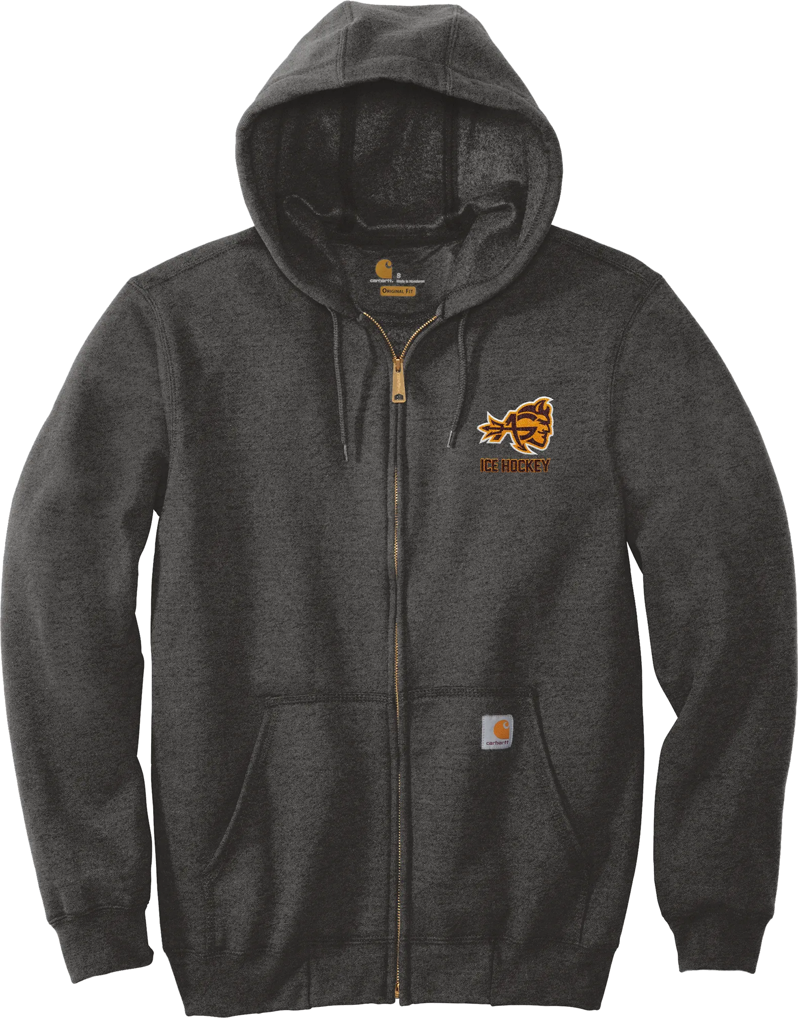 Avon Grove Carhartt Midweight Hooded Zip-Front Sweatshirt