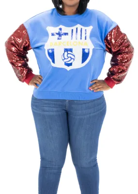 Barcelona Sequin Sweatshirt