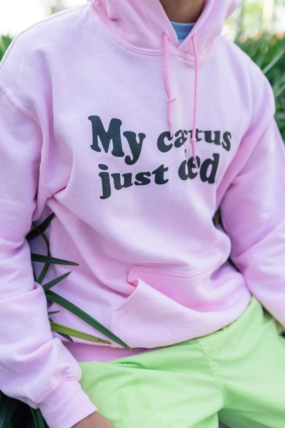 Ben of the Week 'My Cactus Died' Hoodie