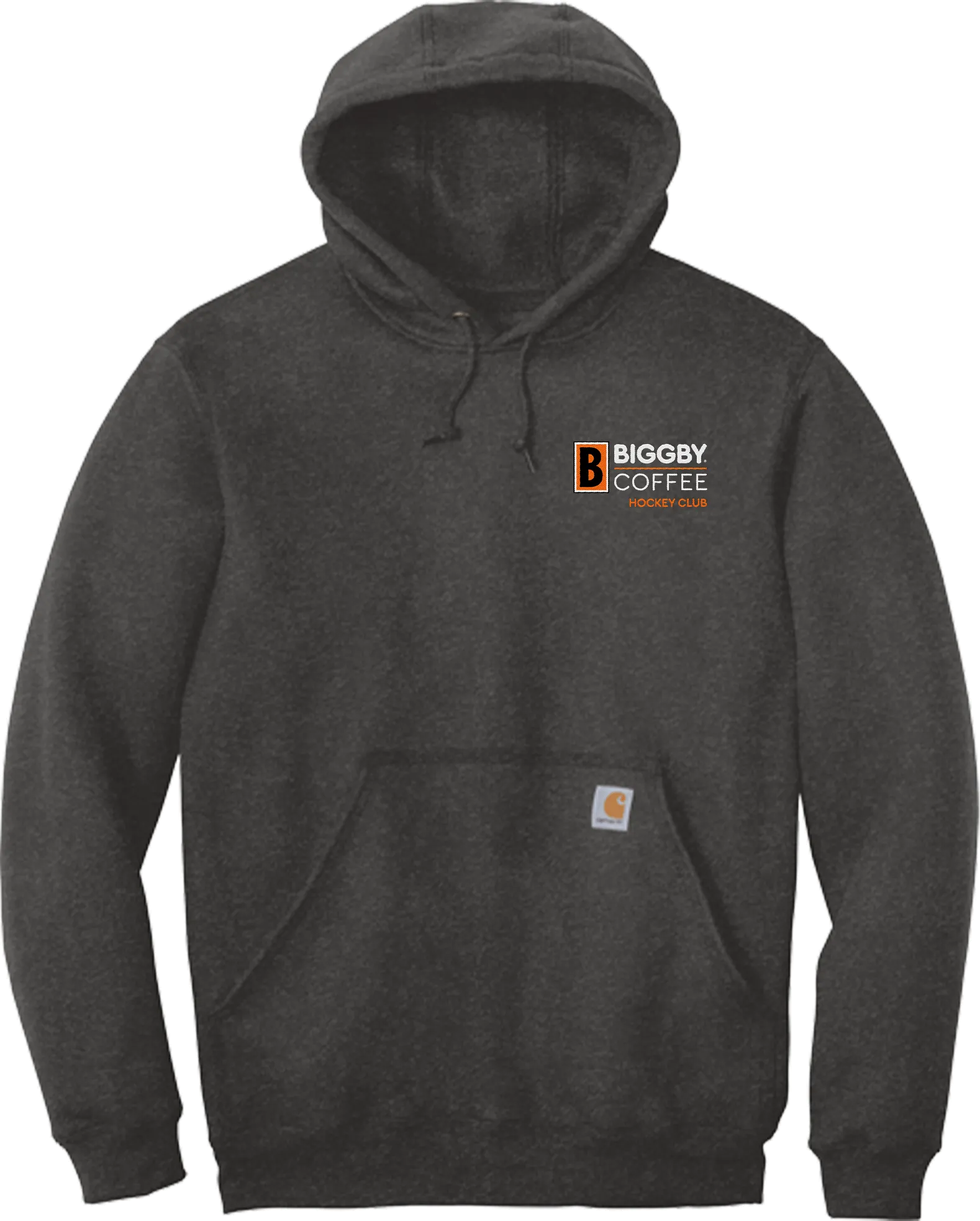 Biggby Coffee Hockey Club Carhartt Midweight Hooded Sweatshirt