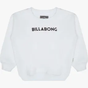 Billabong Kids Dancrew Crew Sweater Salt Crystal