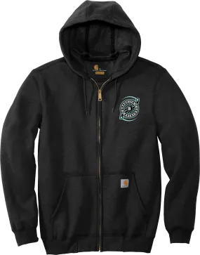 Brooklyn Aviators Carhartt Midweight Hooded Zip-Front Sweatshirt