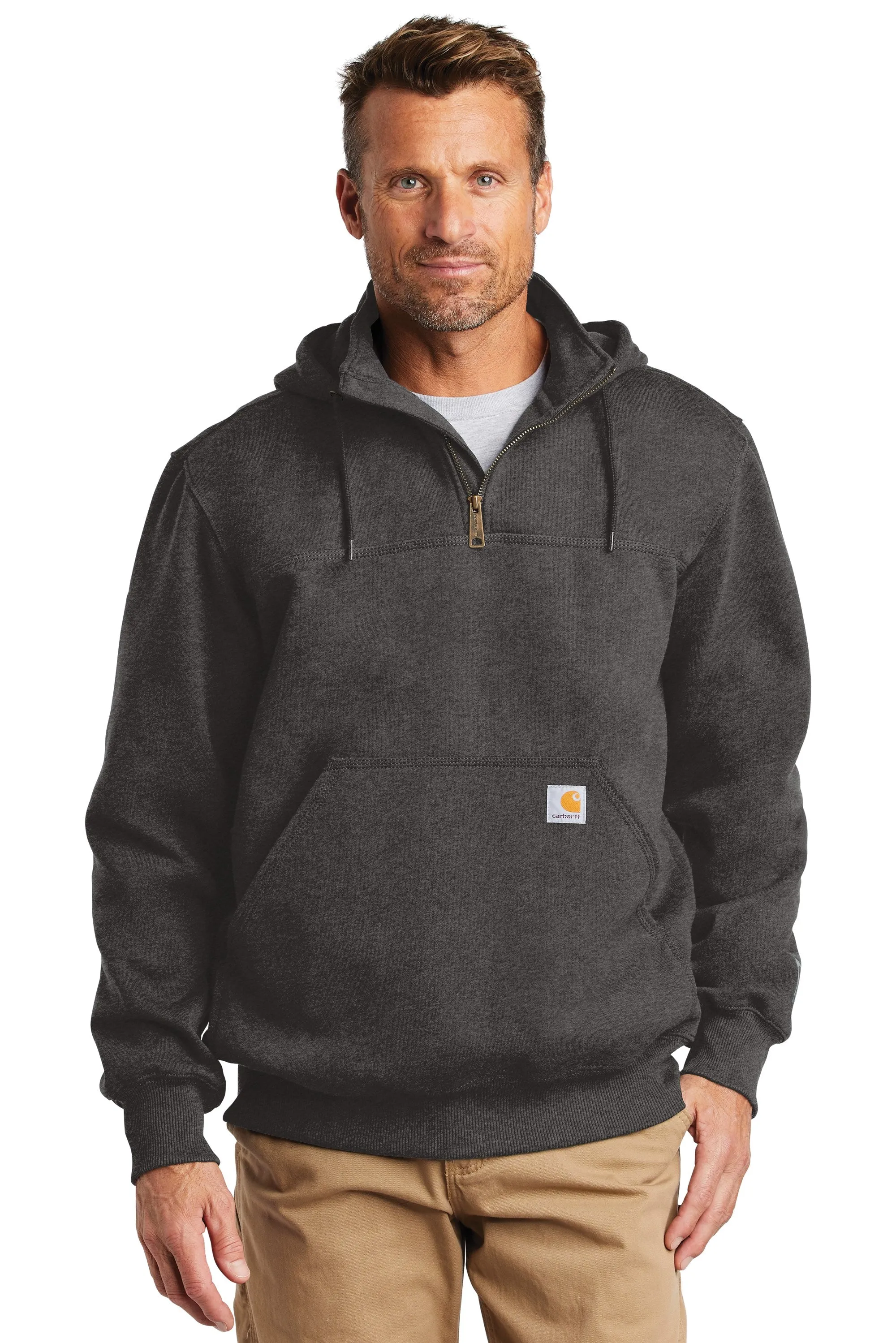 Carhartt ® Rain Defender ® Paxton Heavyweight Hooded 1/4 Zip