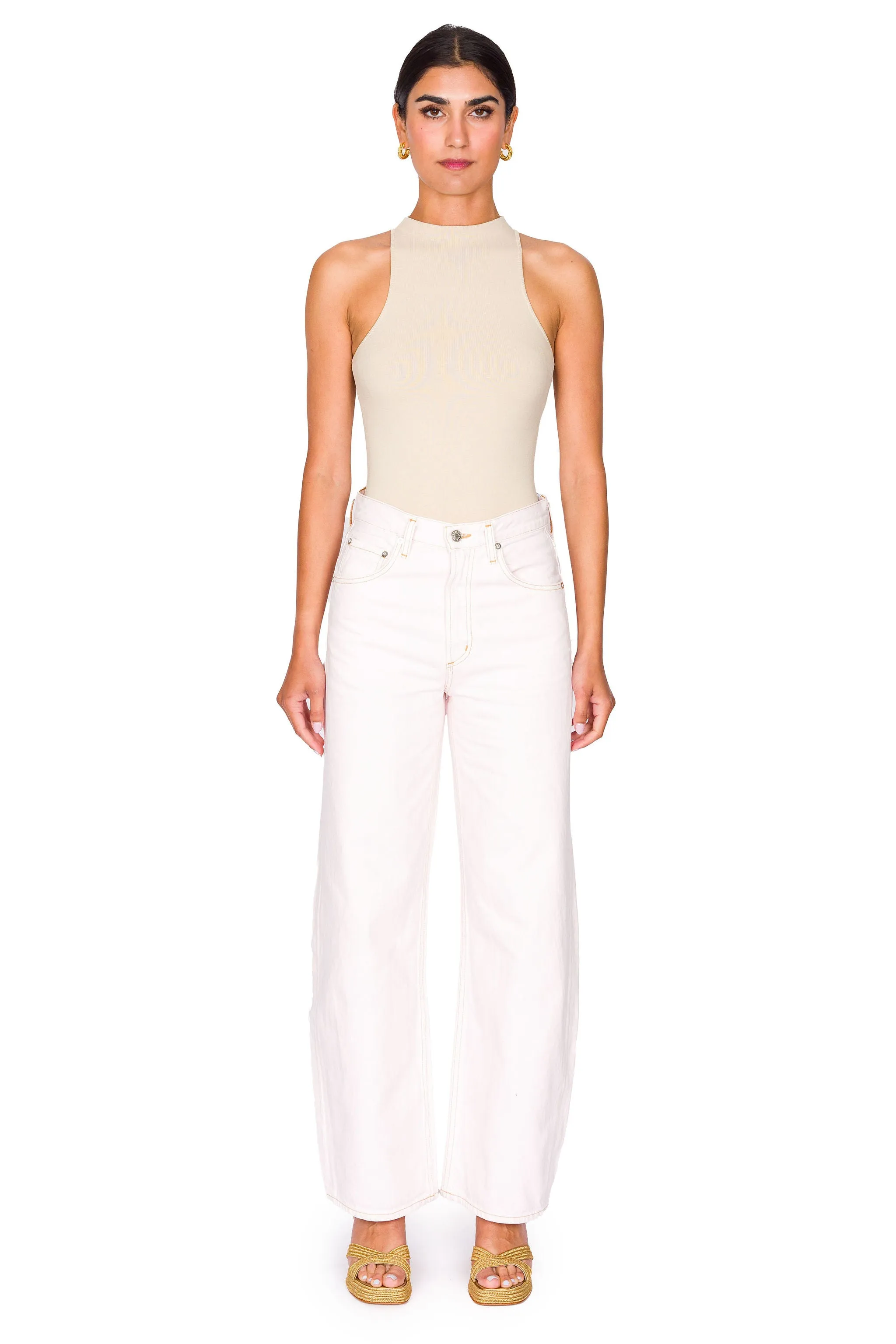 Cassius Knit Bodysuit Beach