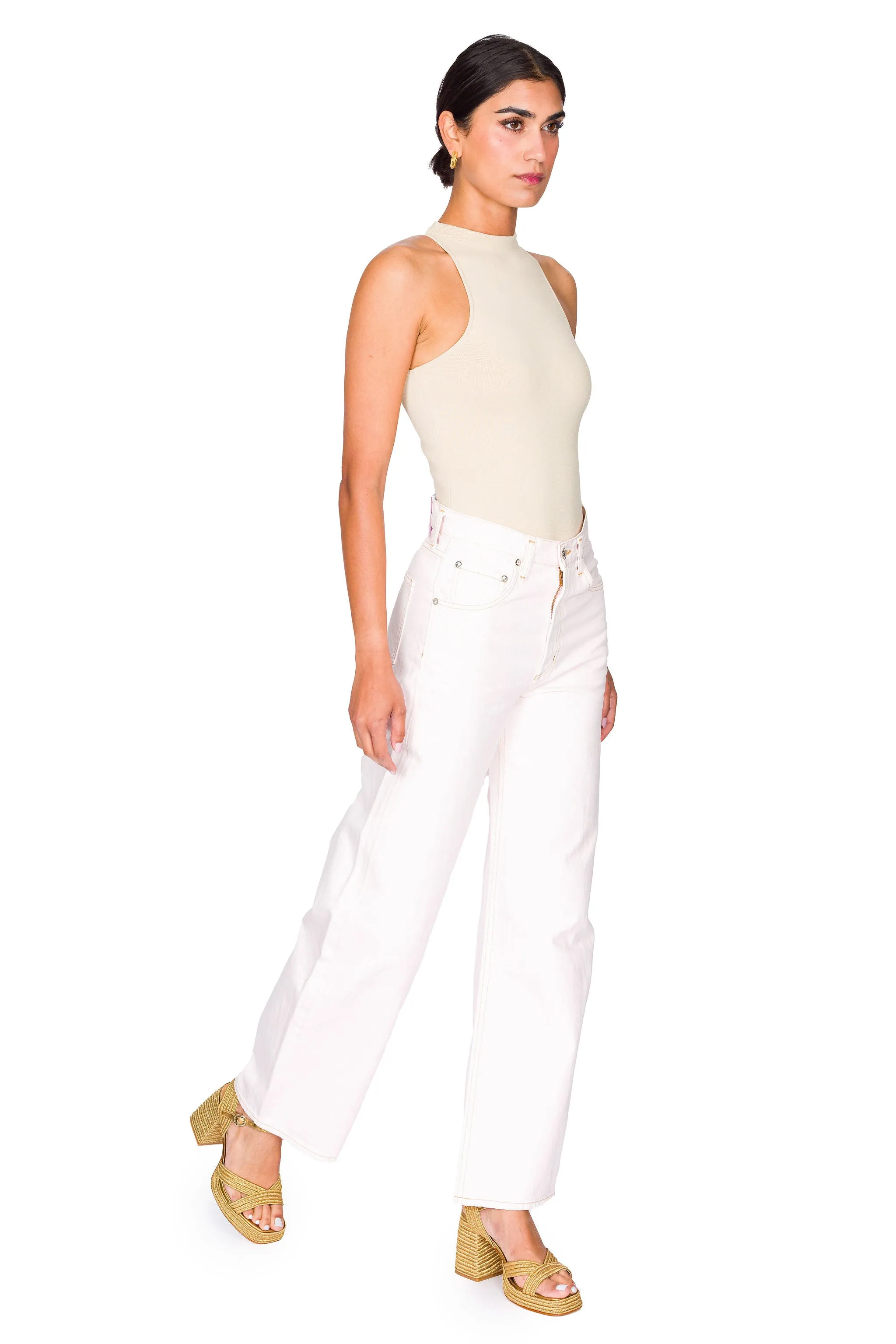 Cassius Knit Bodysuit Beach