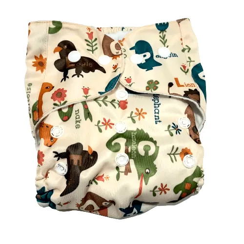 Combo of 5 Reusable Diapers - Option N