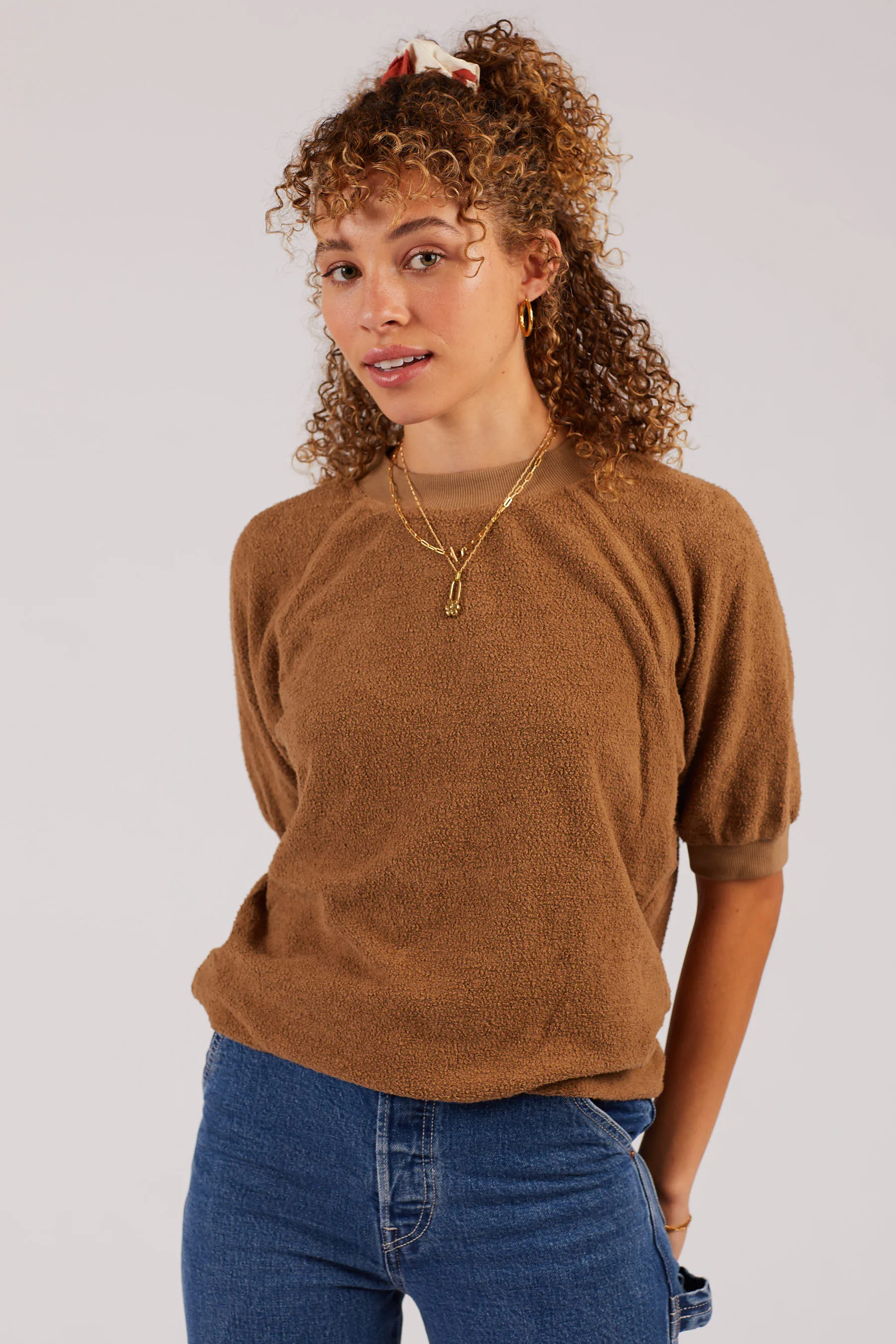 Coyote S/S Sherpa Raglan Sweatshirt
