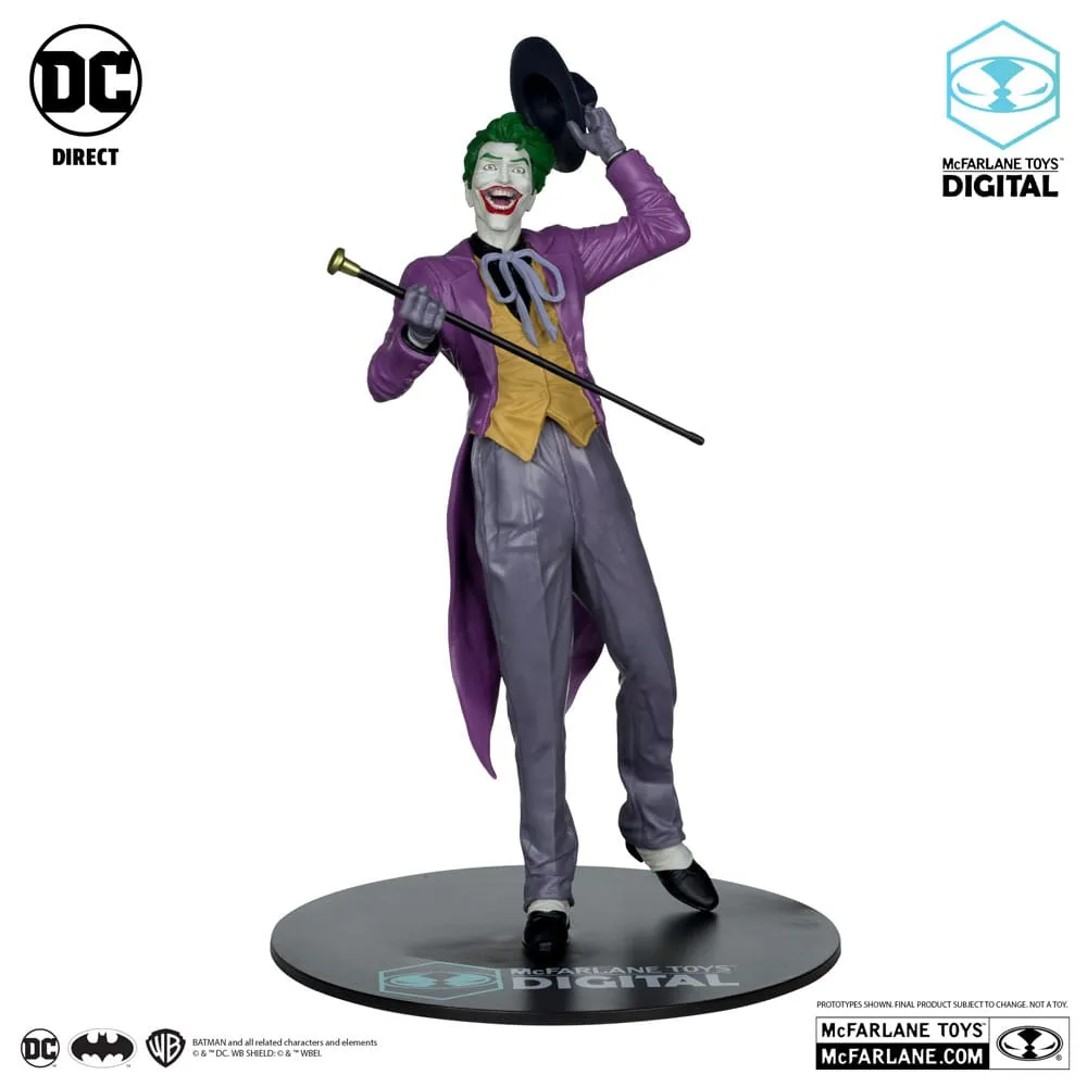 DC Direct PVC Statue 1/6 The Joker By Jason Fabok (Mcfarlane Digital) 29 Cm