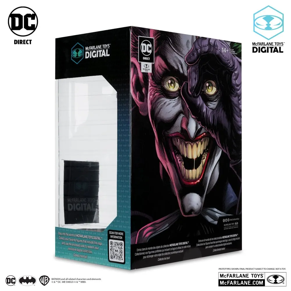 DC Direct PVC Statue 1/6 The Joker By Jason Fabok (Mcfarlane Digital) 29 Cm