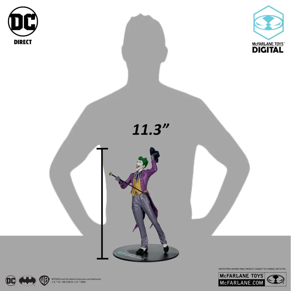 DC Direct PVC Statue 1/6 The Joker By Jason Fabok (Mcfarlane Digital) 29 Cm