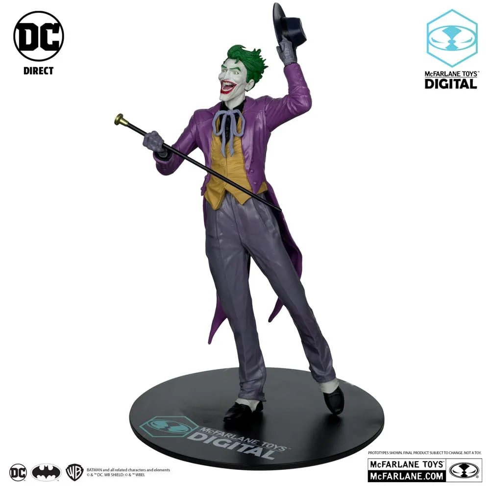 DC Direct PVC Statue 1/6 The Joker By Jason Fabok (Mcfarlane Digital) 29 Cm