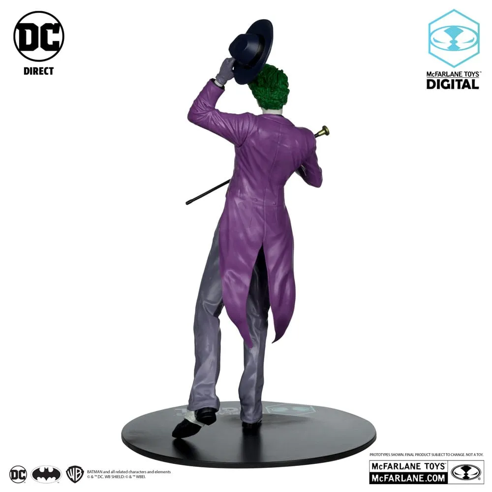 DC Direct PVC Statue 1/6 The Joker By Jason Fabok (Mcfarlane Digital) 29 Cm