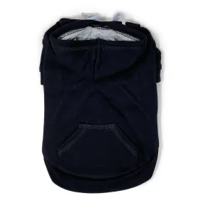 Drawstring Dog Hoodie Black