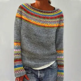 Emma | Retro Autumn Sweater
