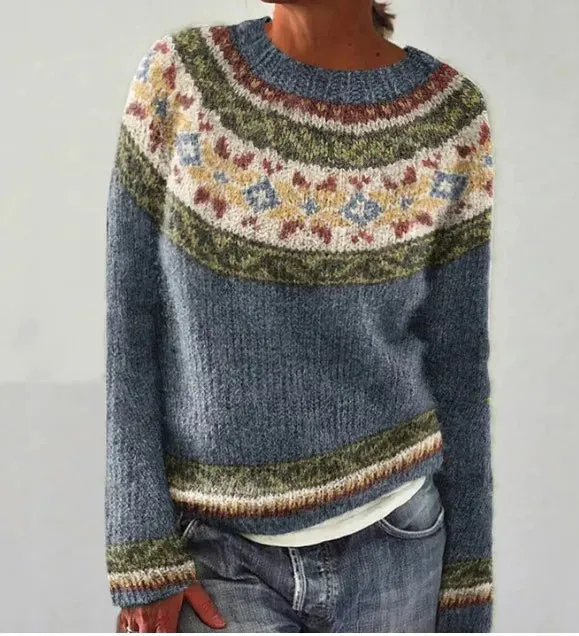 Emma | Retro Autumn Sweater