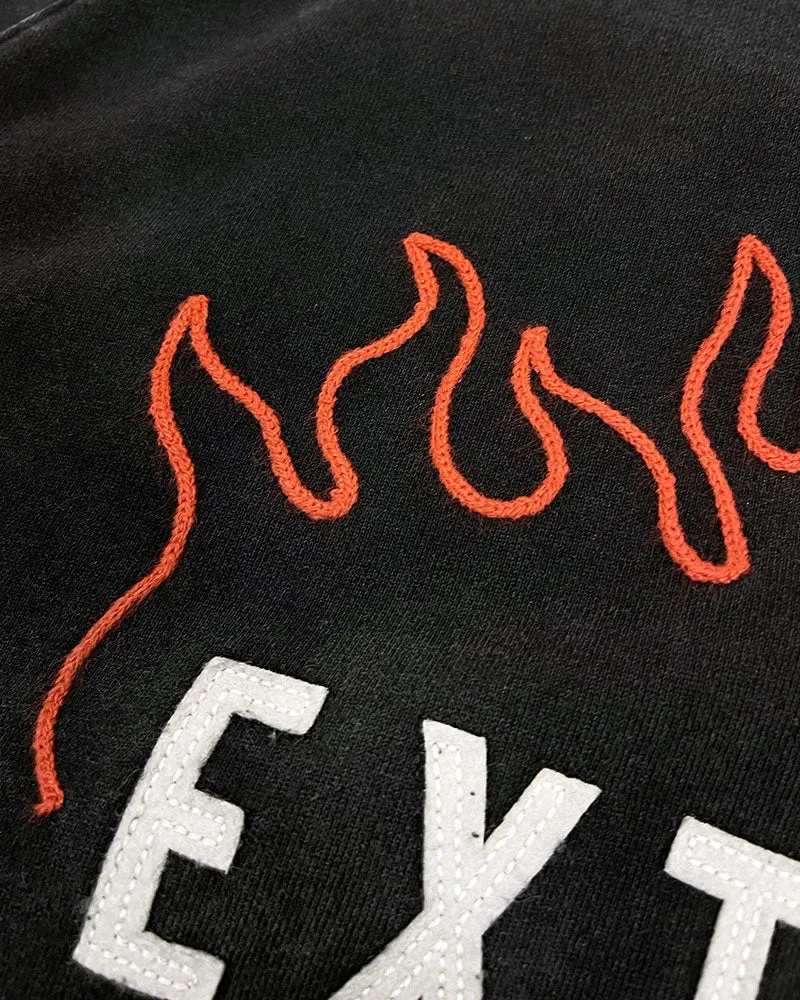 Extra Spicy Chainstitched Crewneck Unisex Sweatshirt