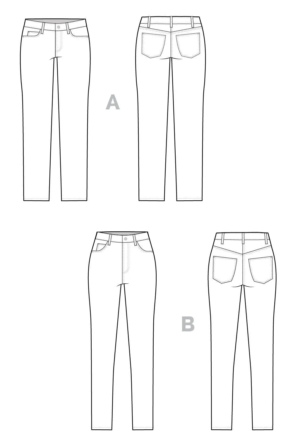 Ginger Jeans Pattern