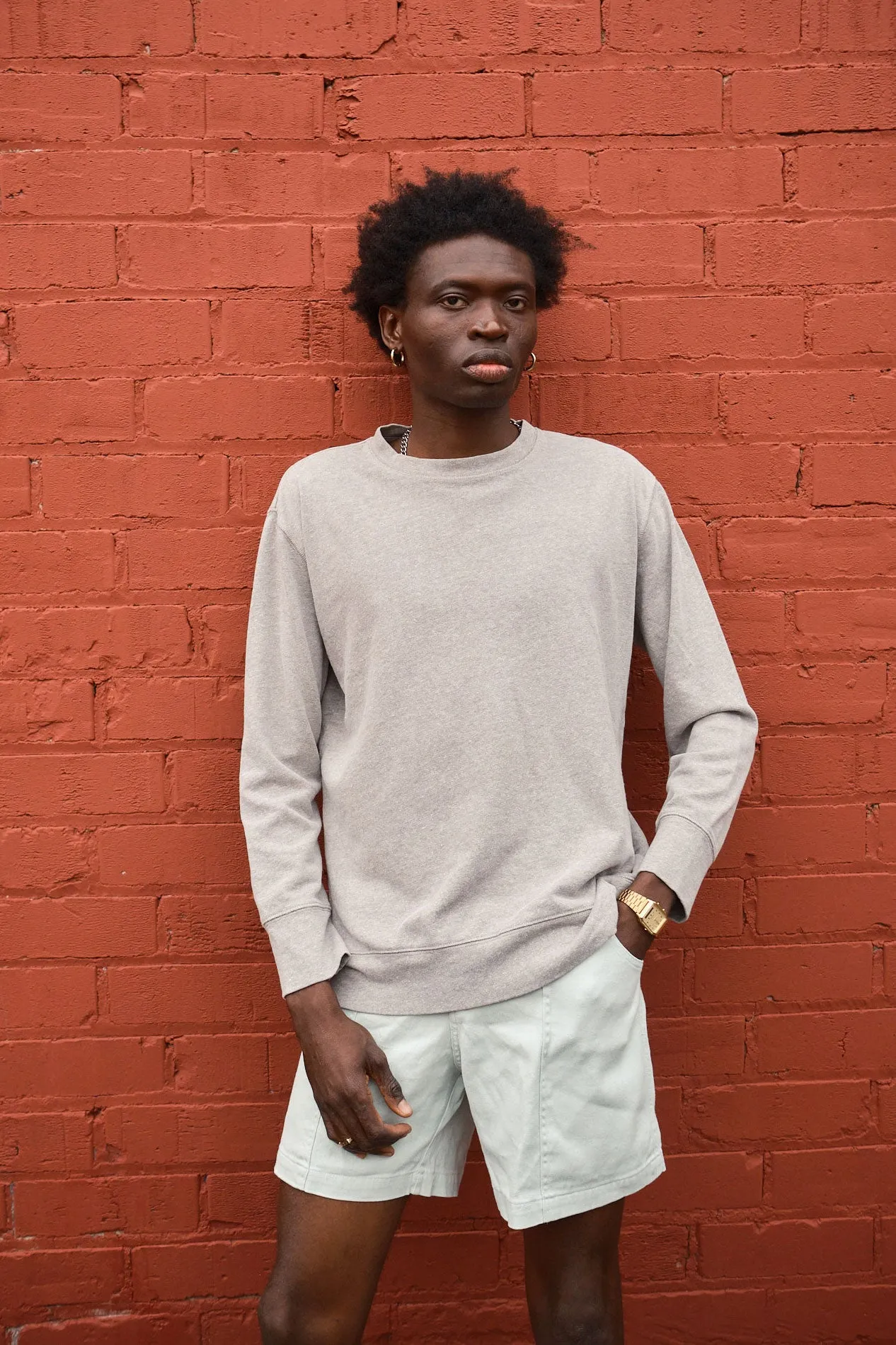 Heathered California Pullover