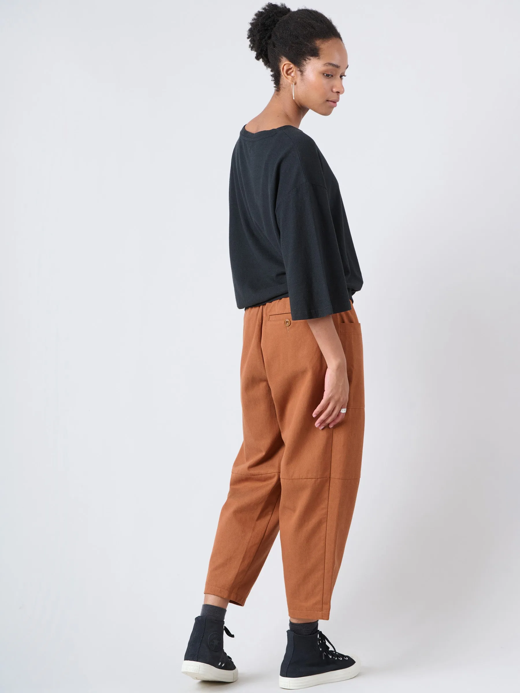 Heavyweight Hemp Organic Cotton Wide Sleeve T-Shirt