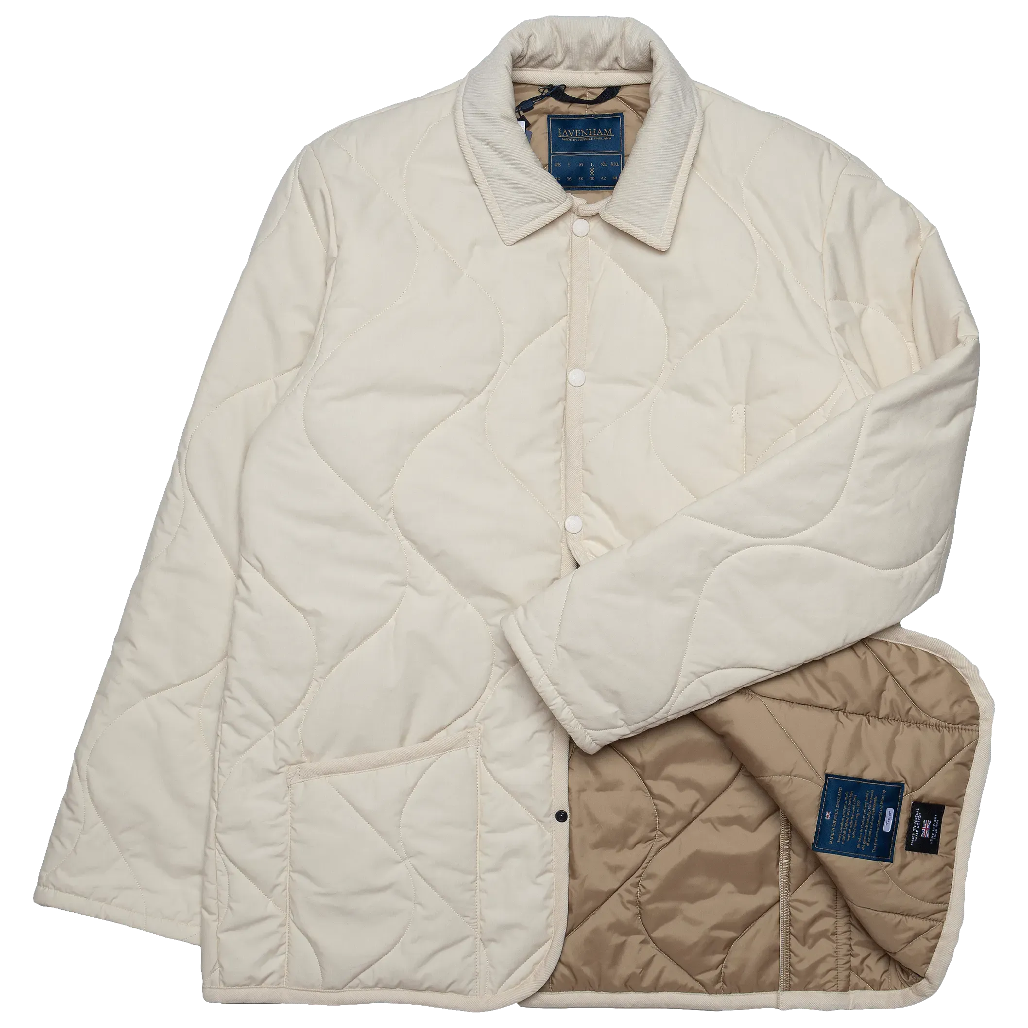 Horse Rug Quilt Denham Jacket - Natural Beige