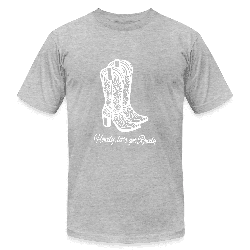 Howdy, Let's get Rowdy Graphic Oversized Tee