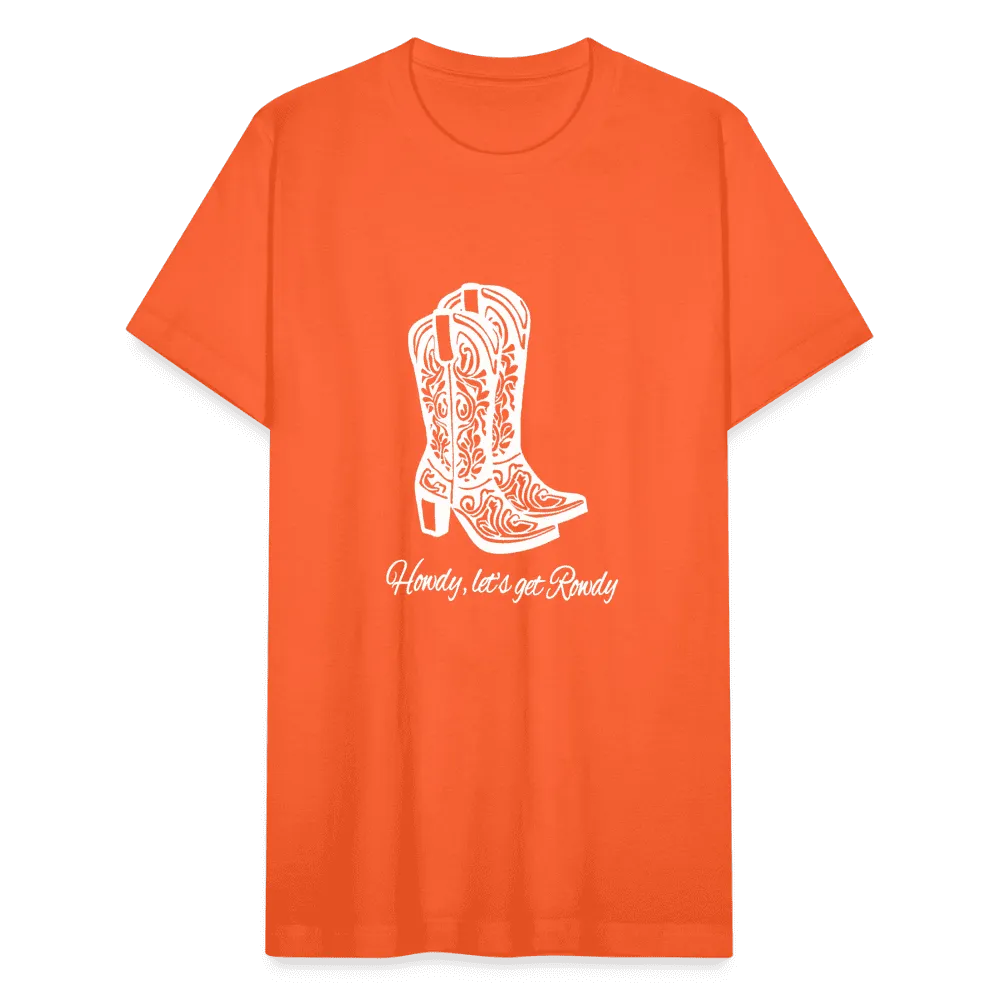 Howdy, Let's get Rowdy Graphic Oversized Tee
