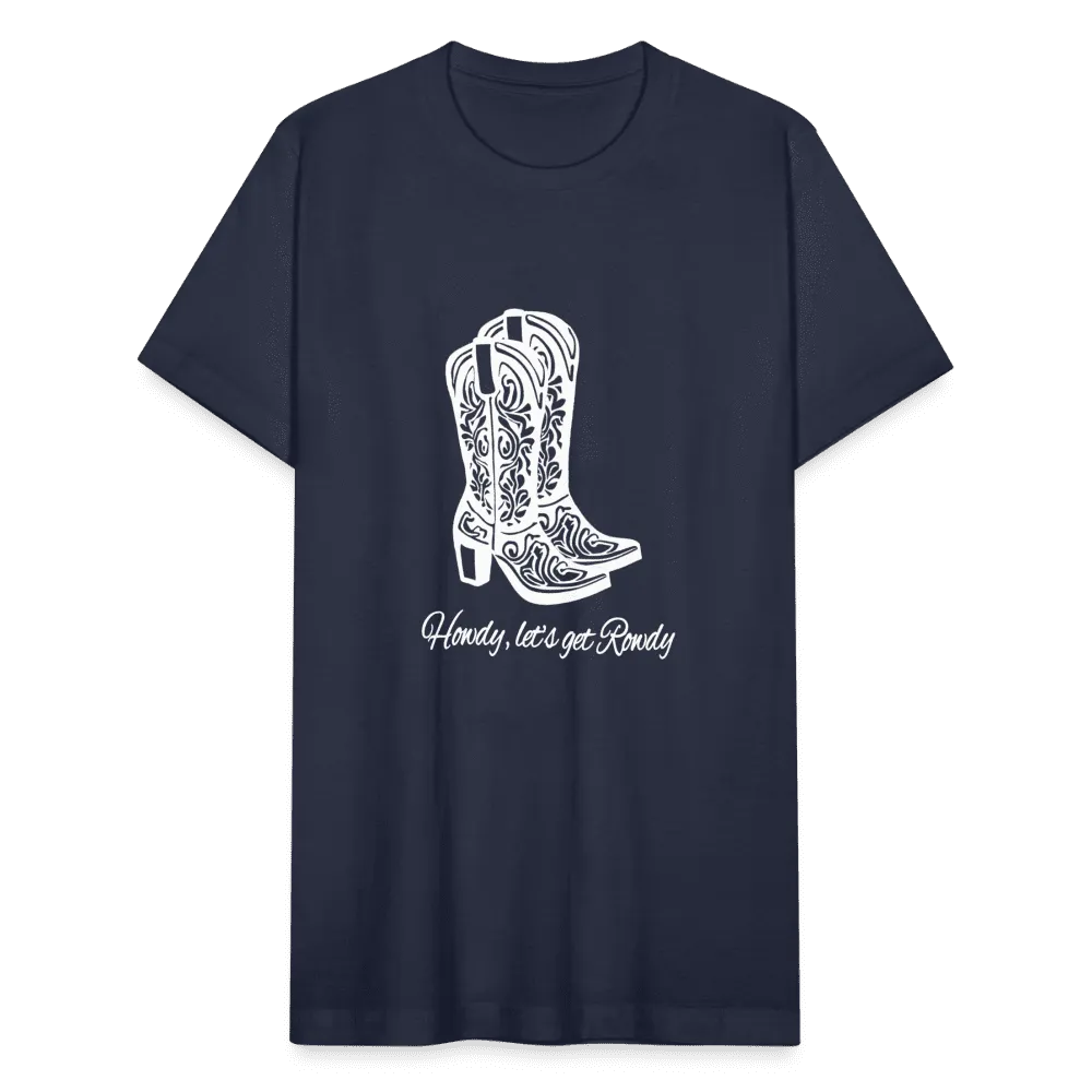 Howdy, Let's get Rowdy Graphic Oversized Tee