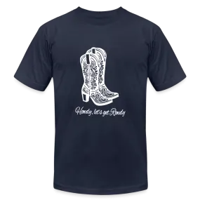 Howdy, Let's get Rowdy Graphic Oversized Tee