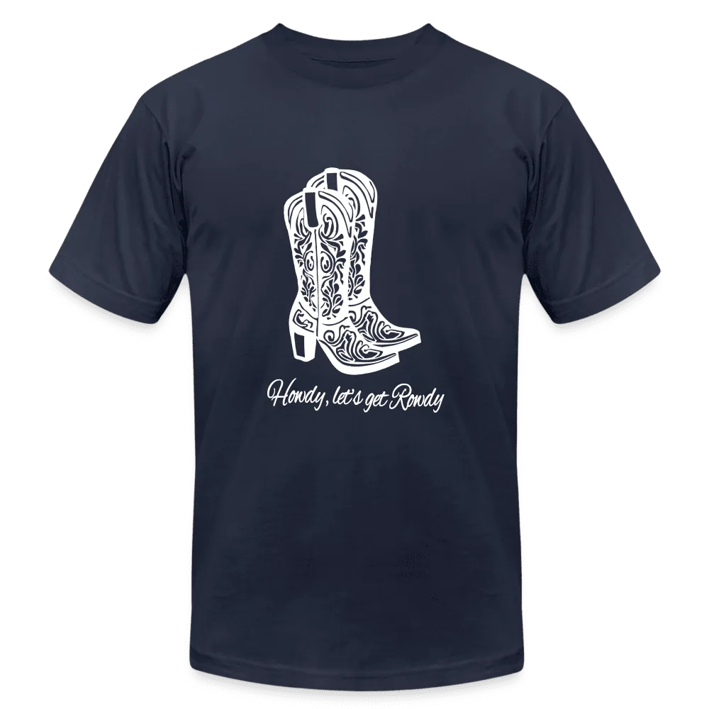 Howdy, Let's get Rowdy Graphic Oversized Tee