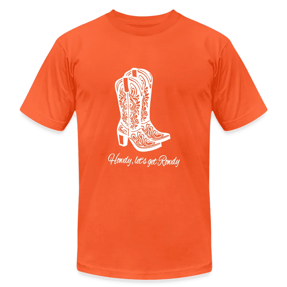 Howdy, Let's get Rowdy Graphic Oversized Tee