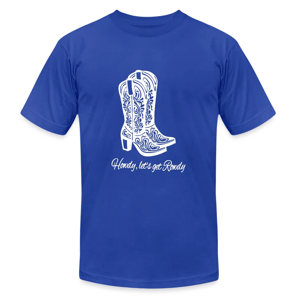 Howdy, Let's get Rowdy Graphic Oversized Tee