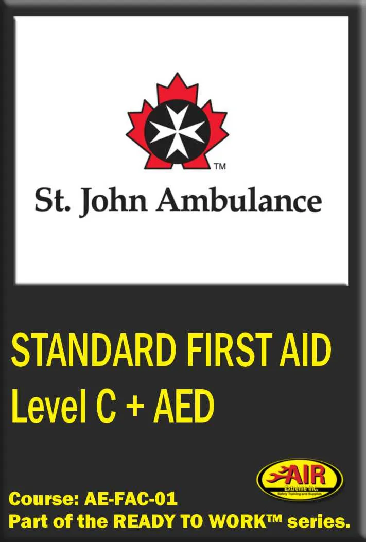 Intermediate First Aid with Level C CPR   AED (St.John Ambulance)