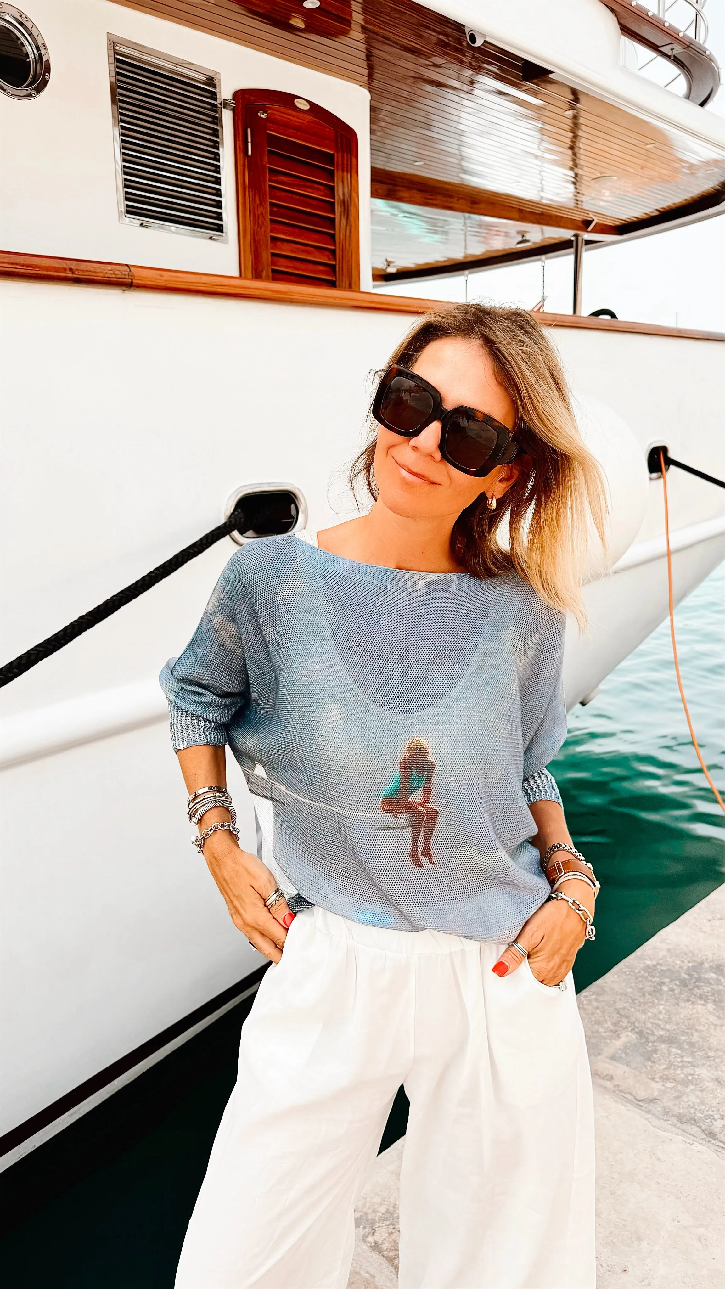 It Girl Italian St Tropez Sweater