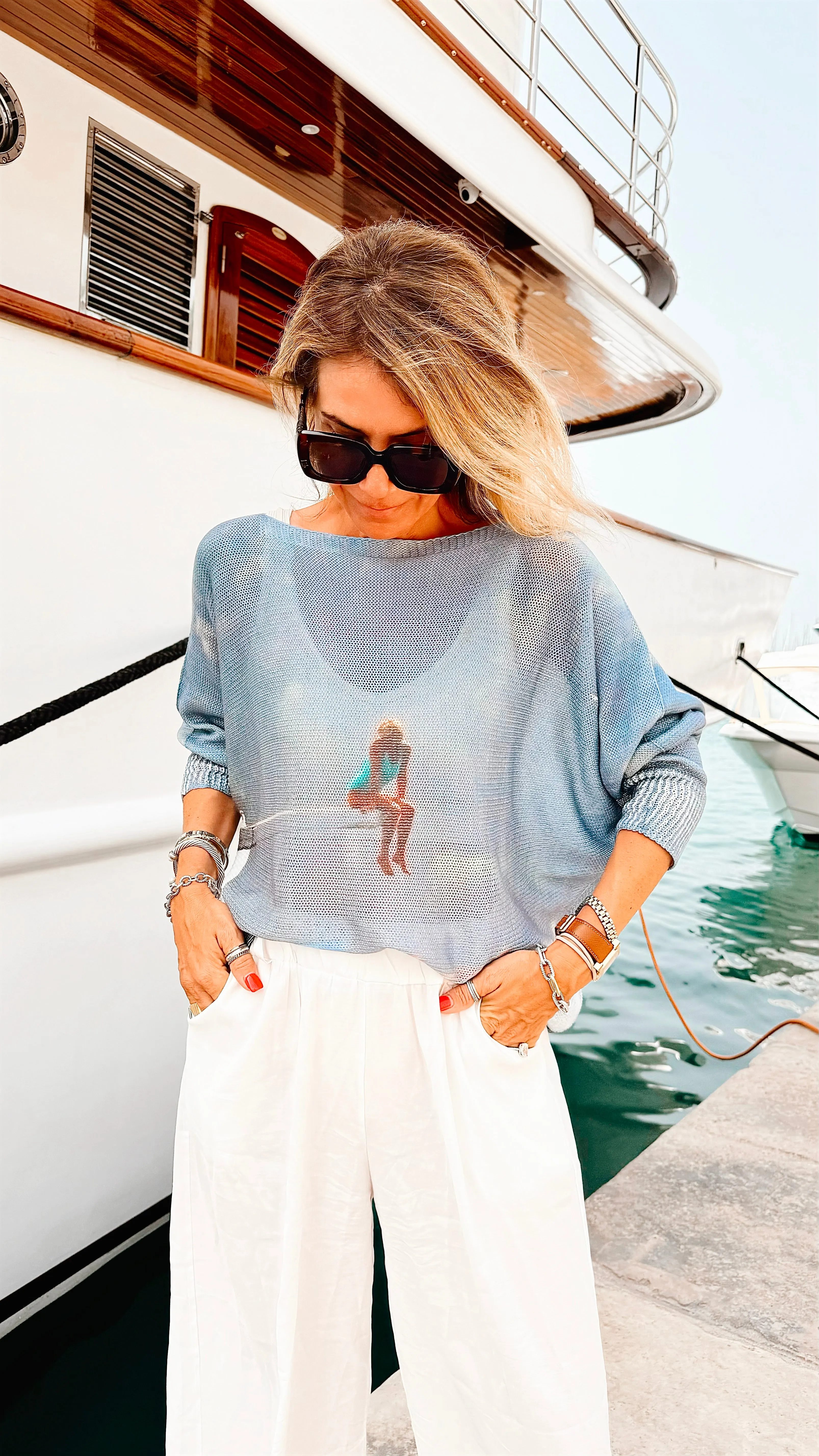 It Girl Italian St Tropez Sweater