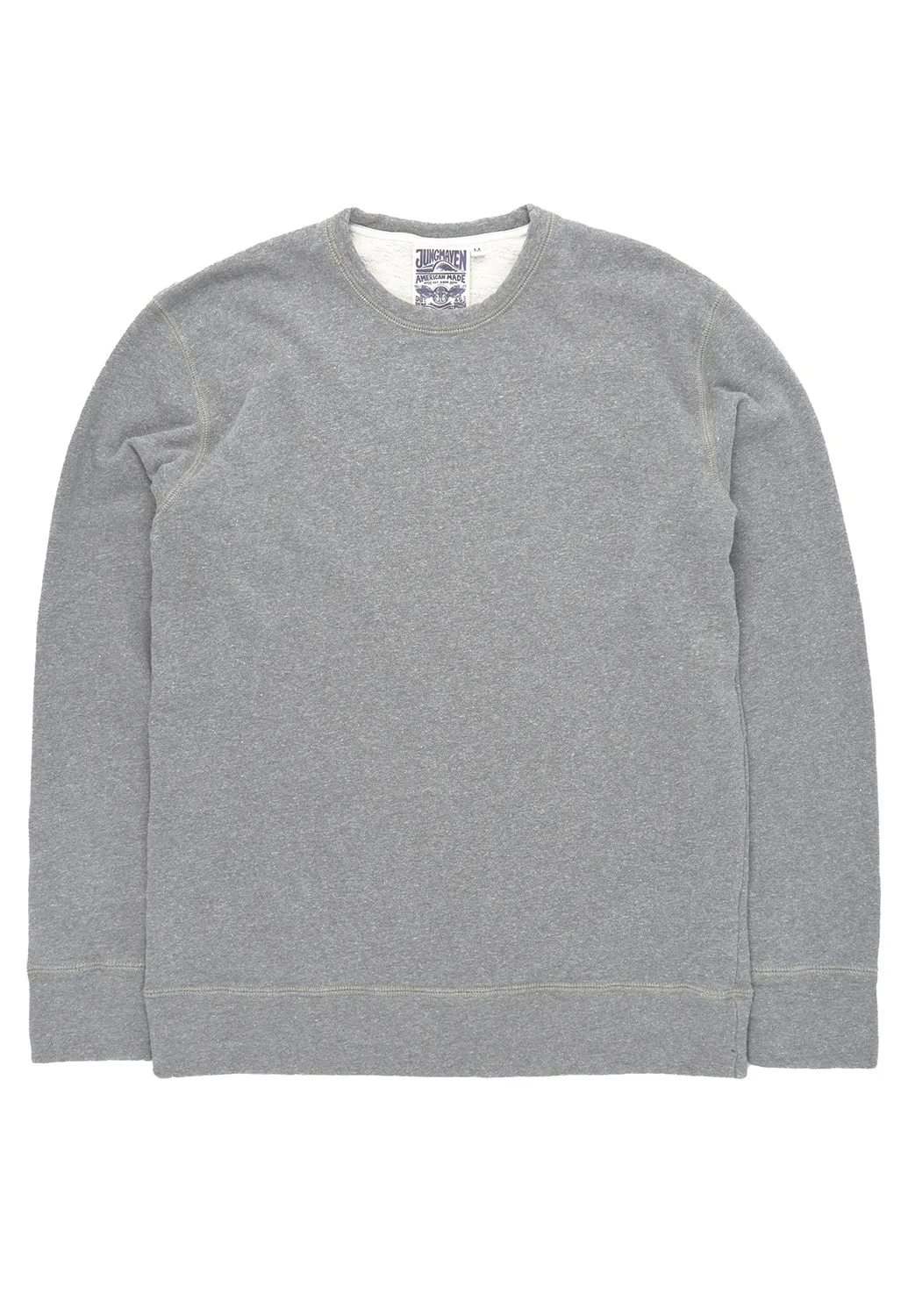 Jungmaven Men's Tahoe Sweatshirt - Heather Grey