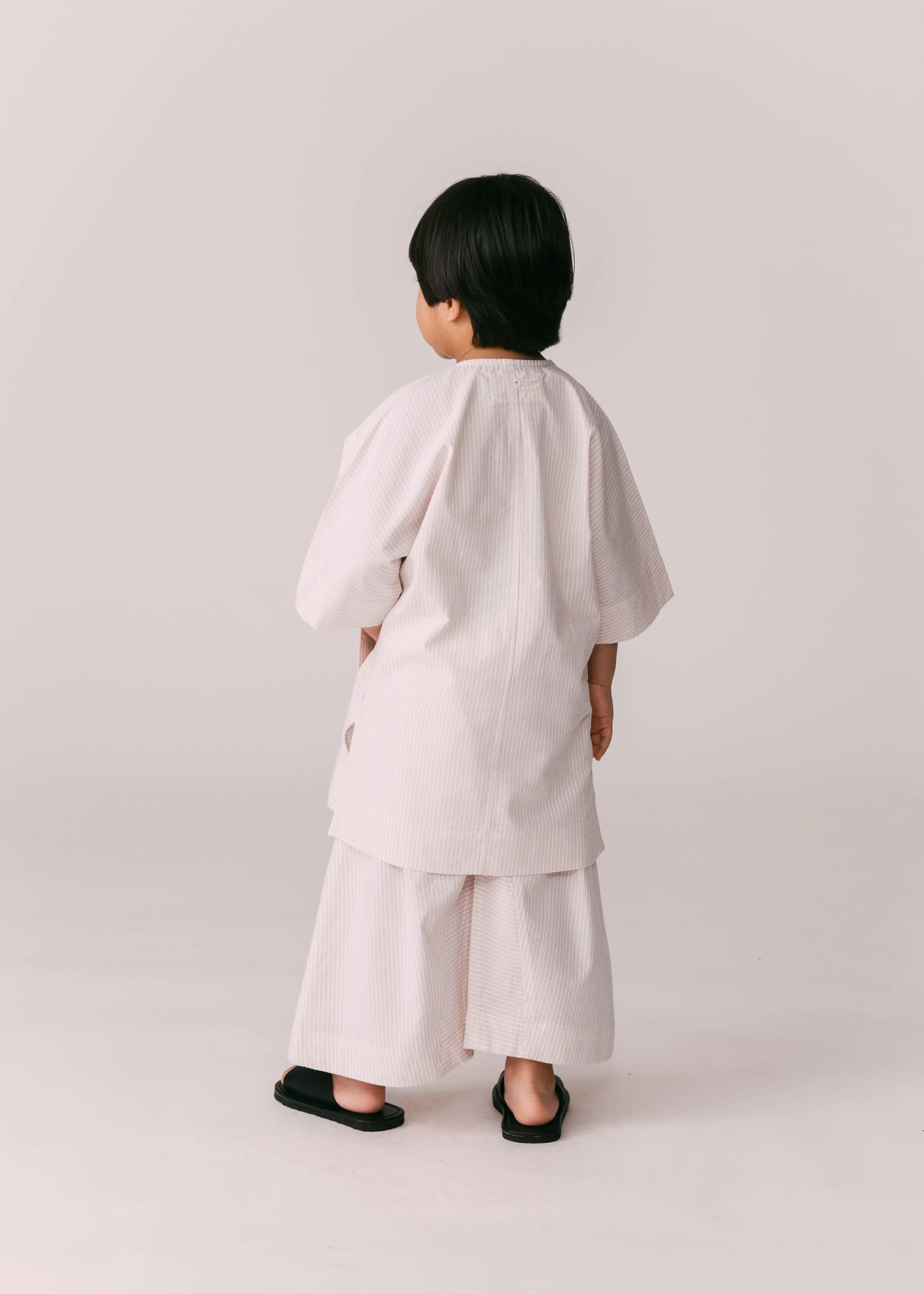 Kids: Tahan Pants (Pink Stripe)