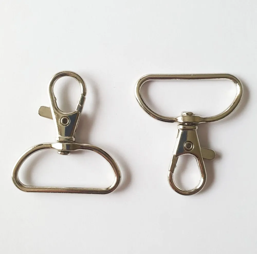 Lanyard Clips - Silver