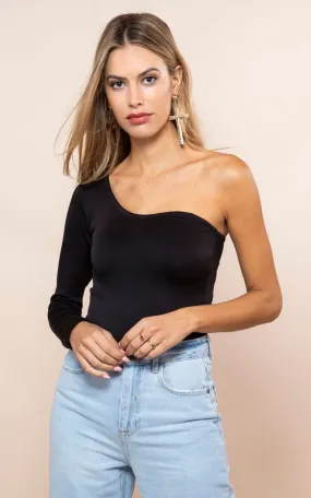 Mia Bodysuit In Black